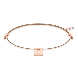 Rectangle Topaz Bracelet - Rose Gold